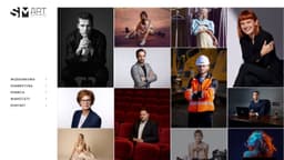 Preview of the photographer's website