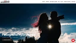 Preview of the photographer's website