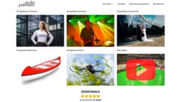 Preview of the photographer's website