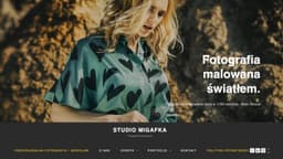 Preview of the photographer's website