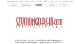 Preview of the photographer's website