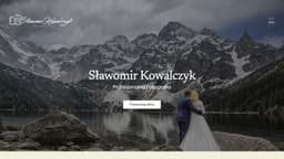 Preview of the photographer's website