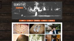 Preview of the photographer's website