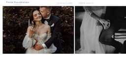 Preview of the photographer's website