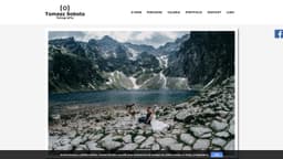 Preview of the photographer's website