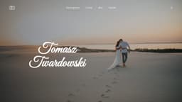 Podgląd strony internetowej fotografa