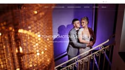 Preview of the photographer's website