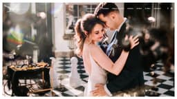 Preview of the photographer's website
