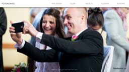 Preview of the photographer's website
