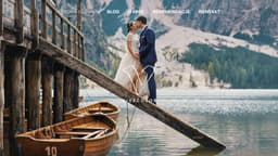 Preview of the photographer's website