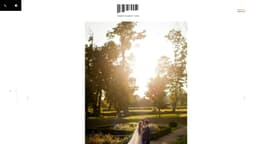 Preview of the photographer's website