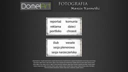 Preview of the photographer's website