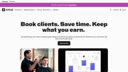 Preview of the photographer's website