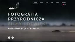 Podgląd strony internetowej fotografa