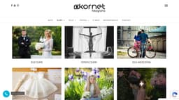 Preview of the photographer's website