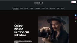 Preview of the photographer's website