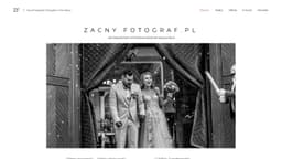 Preview of the photographer's website