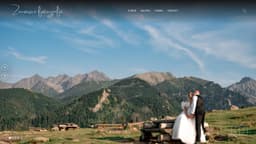 Preview of the photographer's website