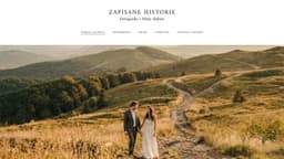 Preview of the photographer's website