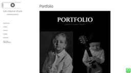 Podgląd strony internetowej fotografa