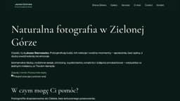 Preview of the photographer's website