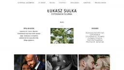 Podgląd strony internetowej fotografa