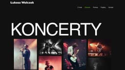 Podgląd strony internetowej fotografa