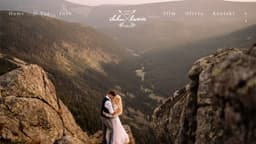 Preview of the photographer's website