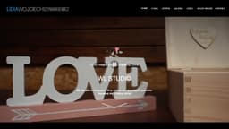 Preview of the photographer's website