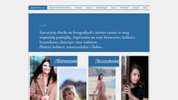 Preview of the photographer's website