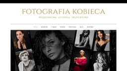 Podgląd strony internetowej fotografa