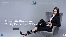 Podgląd strony internetowej fotografa