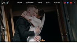 Preview of the photographer's website