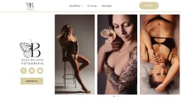 Preview of the photographer's website