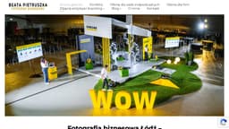 Preview of the photographer's website