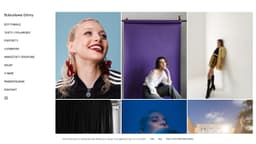 Preview of the photographer's website