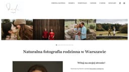 Preview of the photographer's website