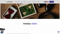 Preview of the photographer's website