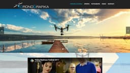 Preview of the photographer's website