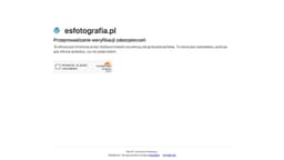 Podgląd strony internetowej fotografa