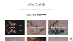 Podgląd strony internetowej fotografa