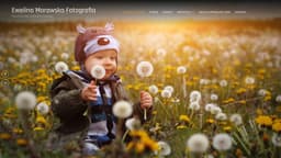 Podgląd strony internetowej fotografa