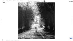 Preview of the photographer's website