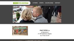 Preview of the photographer's website