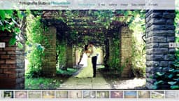 Preview of the photographer's website