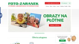 Preview of the photographer's website