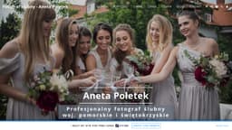 Preview of the photographer's website