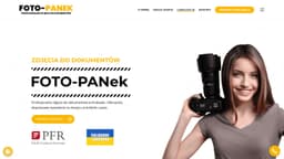 Podgląd strony internetowej fotografa