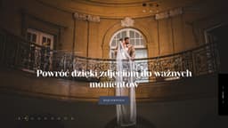 Preview of the photographer's website