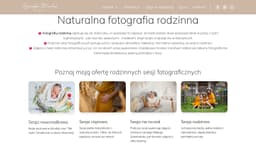 Preview of the photographer's website